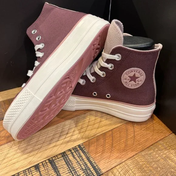 Converse Chuck Taylor All Star Lift Platform High Dark Wine Women's Sneakers